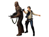 *IN-STOCK* HAN SOLO AND CHEWBACCA 1/10 Scale A New Hope ArtFX Statue Two Pack By Kotobukiya