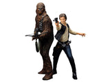 *IN-STOCK* HAN SOLO AND CHEWBACCA 1/10 Scale A New Hope ArtFX Statue Two Pack By Kotobukiya